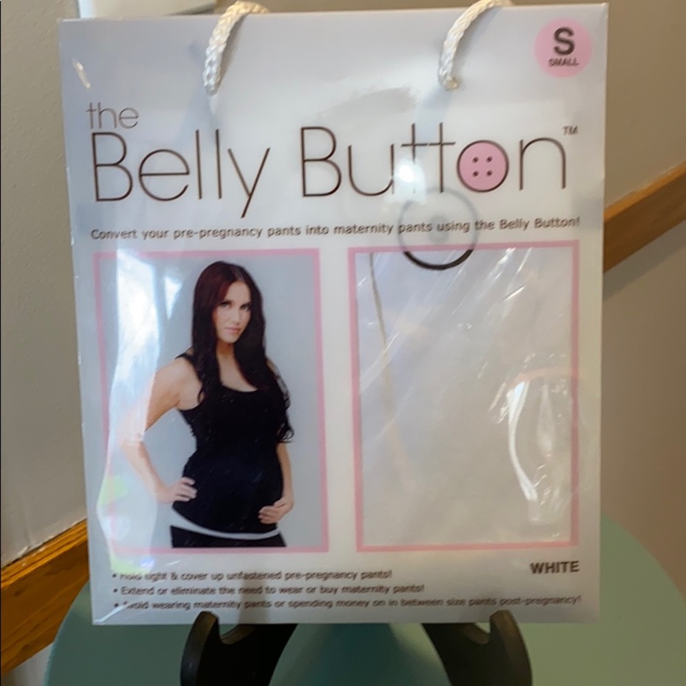 Belly Button for pregnancy to cover undone button!